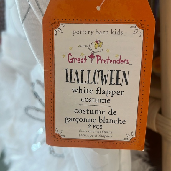 White Flapper Kids Costume-Pottery Barn Kids